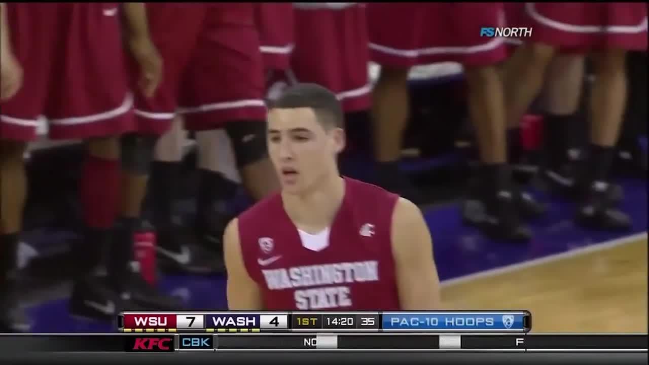 [Highlights] Klay's WSU highlights are a case study in 'just because a player doesn't, doesn't mean he can't' & what it looks like when an NBA player sacrifices reaching their highest ceiling as a player in favor of specializing in a role for the sake of the team & winning.