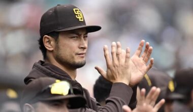 [Chen] Yu Darvish and Nestor Cortes both pitched six innings of one-hit ball vs. the Dodgers. It's the first time opposing starters have pitched six or more innings with one or no hits allowed vs. the Dodgers in back-to-back games at least since the team moved to LA in 1958.