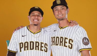 Manny Machado’s stats in his first two games with Yu Darvish as his hitting coach: .375 AVG, 2 R, 3 H, 1 HR, 4 RBI, .375 OBP, .875 SLG, 1.250 OPS