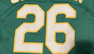 Help Identifying Signatures on My Oakland Jersey