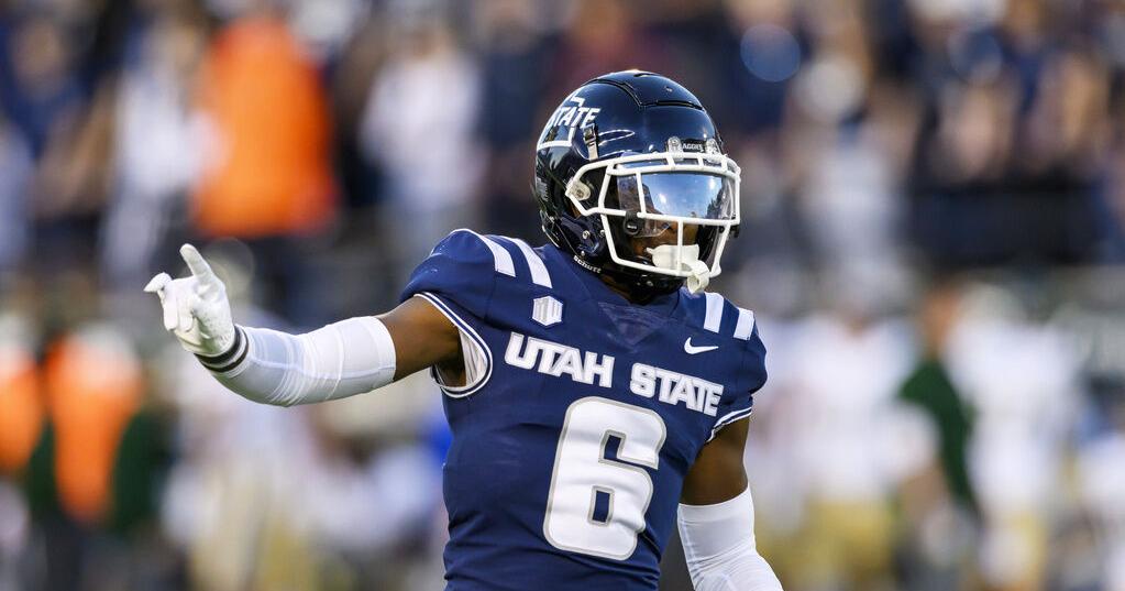 Utah State football player Ike Larsen suspended | Sports
