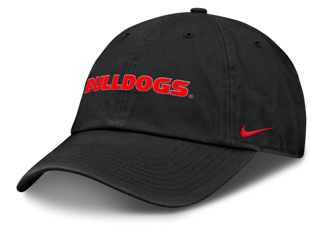 Georgia Bulldogs Core Club Mascot Wordmark Hat