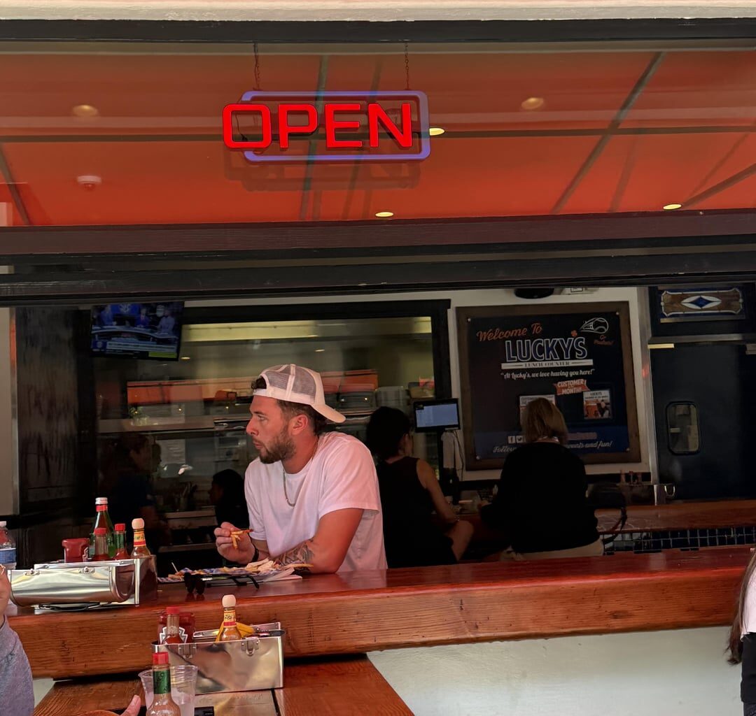 Ran into Merrill at breakfast this morning and got a ball signed.