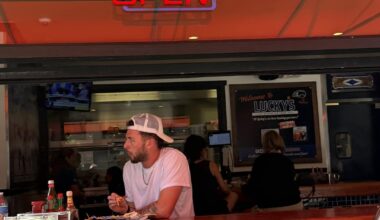 Ran into Merrill at breakfast this morning and got a ball signed.