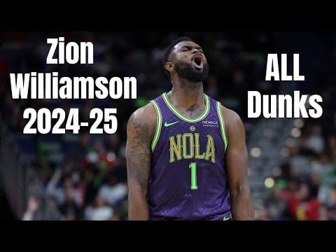 All of Zions dunks from last year