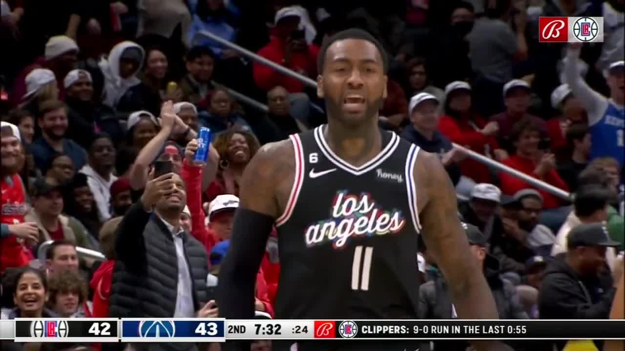 John Wall yells “This is still my city” to Wizards Fans at his last game in DC