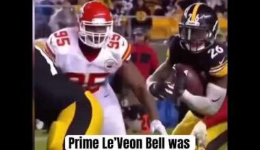 Prime Le’Veon Bell🥺