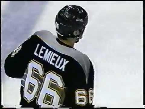 Mario Lemieux, five goals against St. Louis Blues 1996