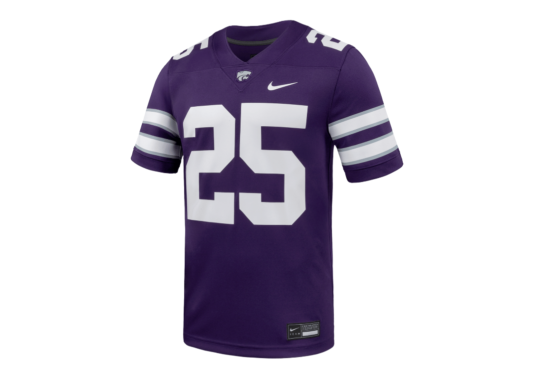 Kansas State Men's Nike College Football Replica Jersey