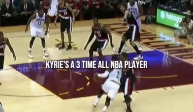 Arenas disagrees with people placing Kyrie over Damian Lillard: "You know, if Dame was in a bigger market, trust me, we wouldn't even be having this discussion. Kyrie is a 3-time All-NBA player, Dame is a 7-time; that means he was (a) top 3 guard in the NBA for 7 years."