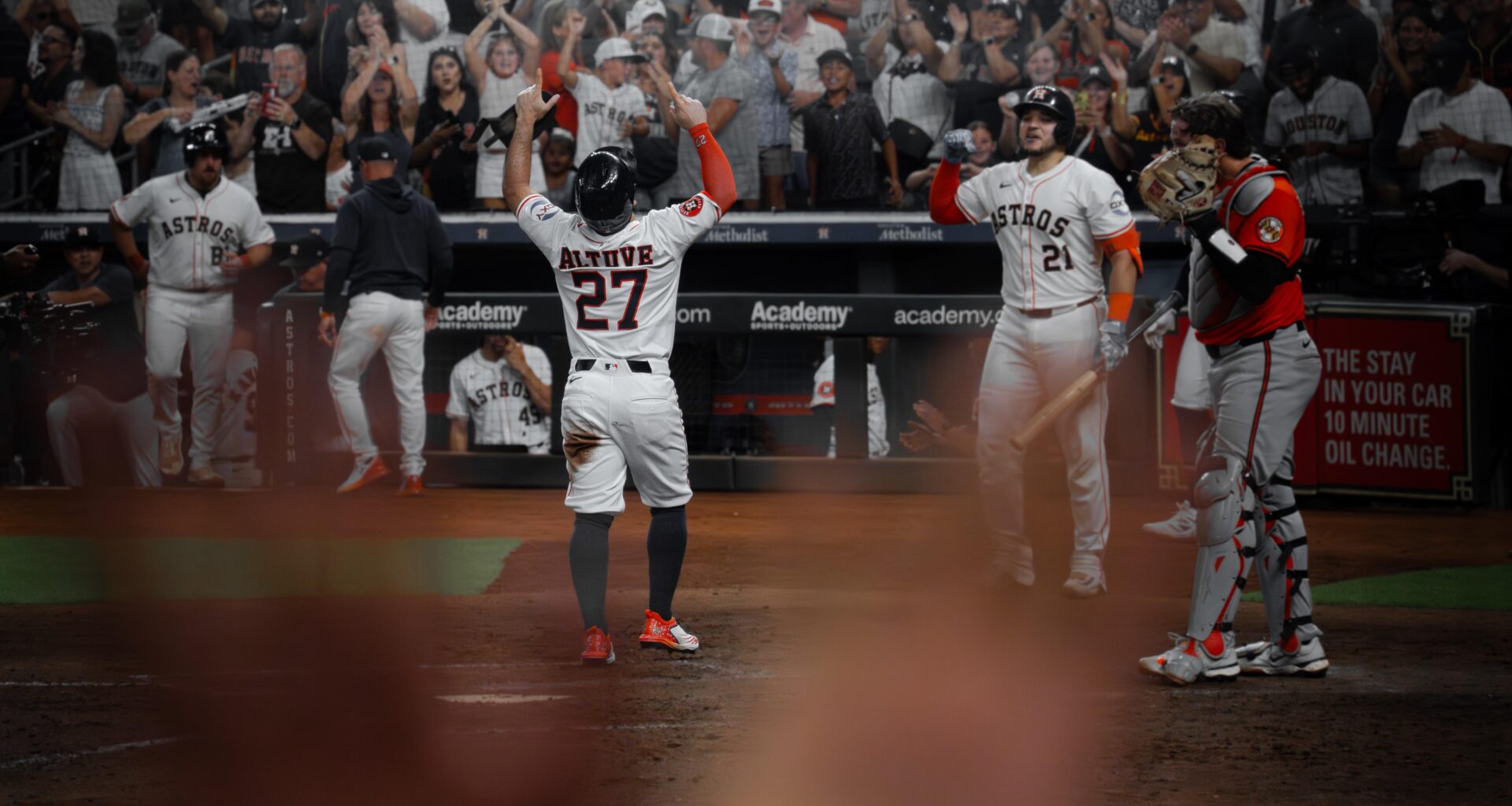 ITAP of Altuve After His Home Run