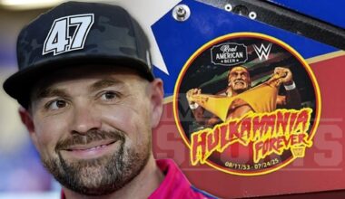 NASCAR's Ricky Stenhouse Jr. Honoring Hulk Hogan W/ Race Day Paint Job, Decal
