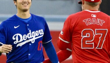 How crazy would it be if mike got 400th career homer off Shohei