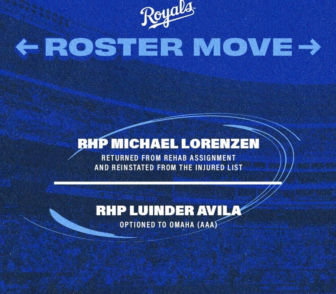 Michael Lorenzen has been reinstated from the IL. In a corresponding move Luinder Avila has been optioned to Omaha.