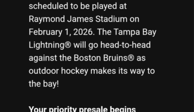 STM Stadium Series Presale begins Monday