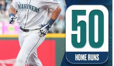 Cal Raleigh becomes the first catcher in MLB history to hit 50 home runs in a season
