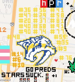 From wplace in Nashville (enjoy my catfish in the second slide)