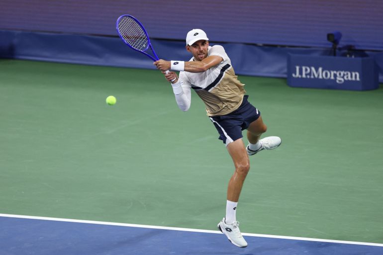 Benjamin Bonzi in action