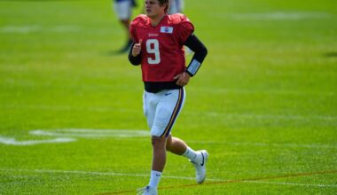 Vikings-Patriots joint practice: J.J. McCarthy’s poise, quick decisions stand out