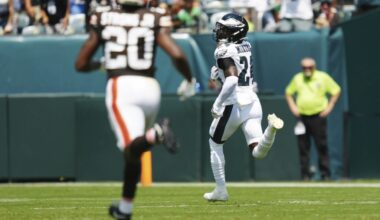 Eagles rookie Andrew Mukuba living the American dream