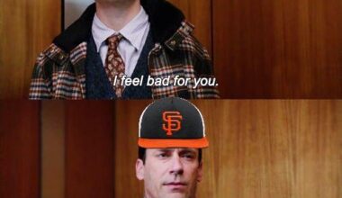 Friend of mine tried consoling me the other day...