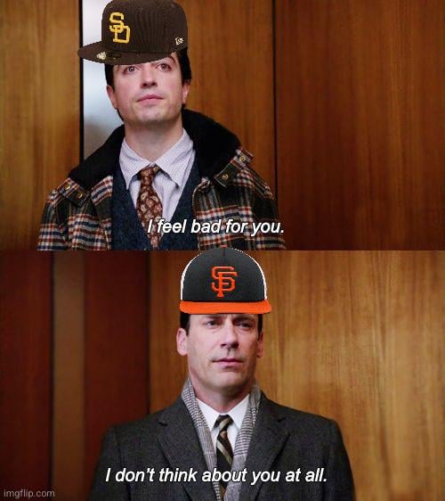 Friend of mine tried consoling me the other day...