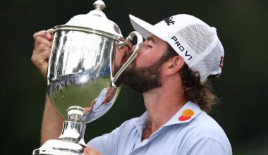 Cameron Young stages runaway victory for first TOUR title at Wyndham Championship - PGA Tour