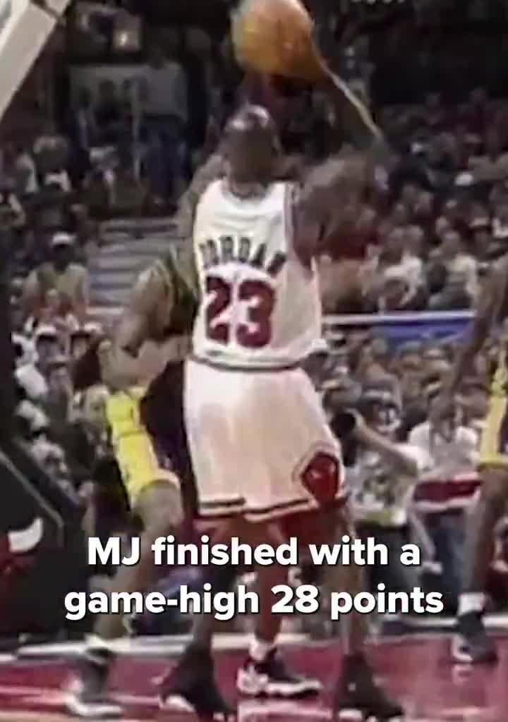 Before Game 7 of the 1998 Eastern Conference Finals, Michael Jordan declared that the Bulls will win.