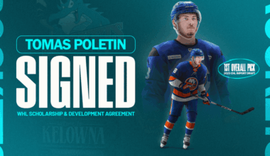 Rockets Sign 2025 CHL Import Draft First Overall Selection Tomas Poletin - Kelowna Rockets
