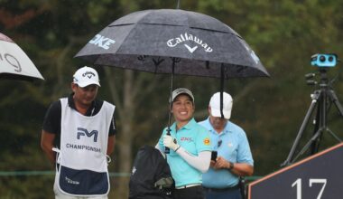 Why world’s No. 1 ranked women’s golfer ran on final hole with group