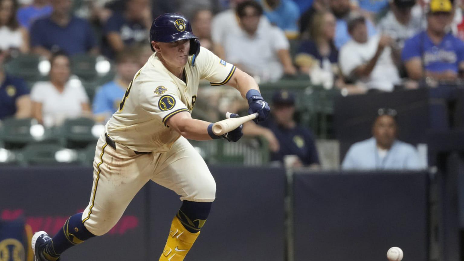Vaughn Bunts for first time in MLB