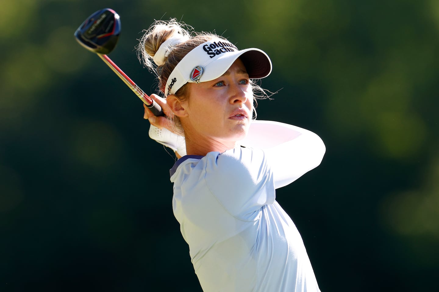 Nelly Korda made seven birdies in her round of 67.