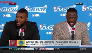 Draymond Green glitches and is only activated after hearing his name