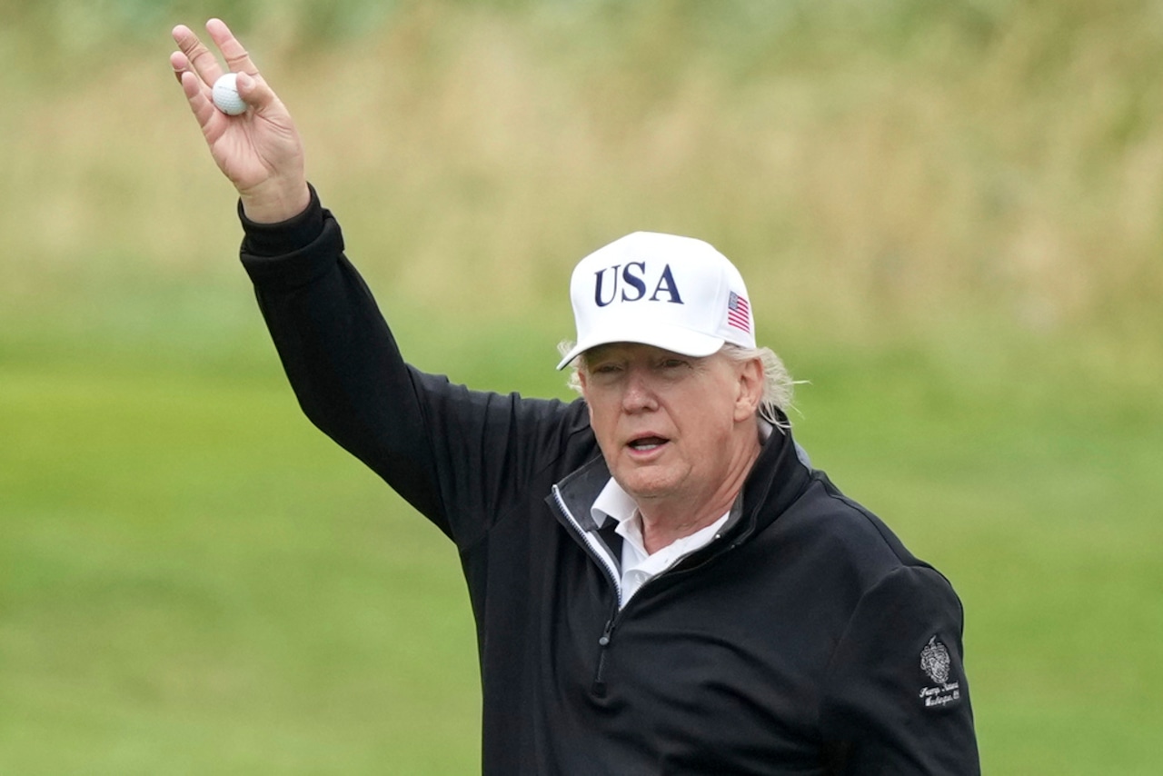 Donald Trump claims another golf title and social media has thoughts: ‘(Expletive) golf cheat’