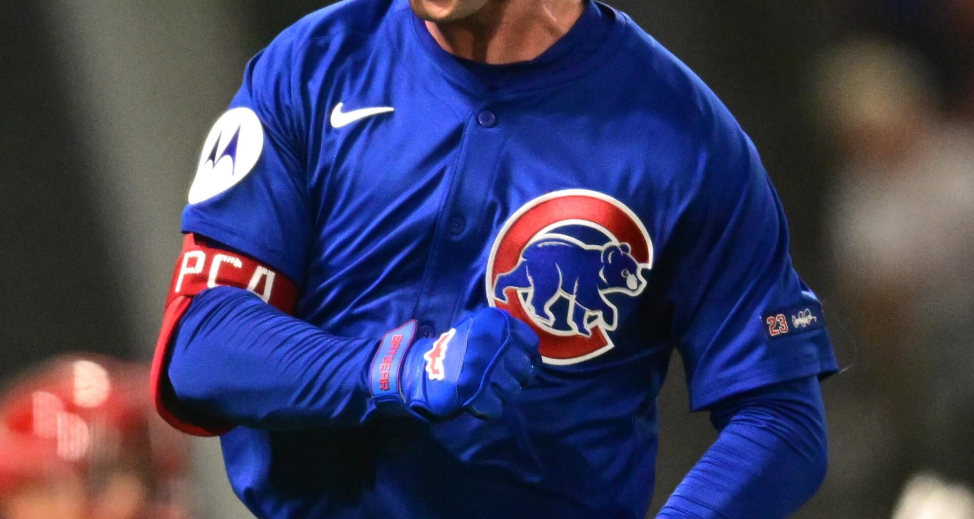 PCA after his bomb against the Angels