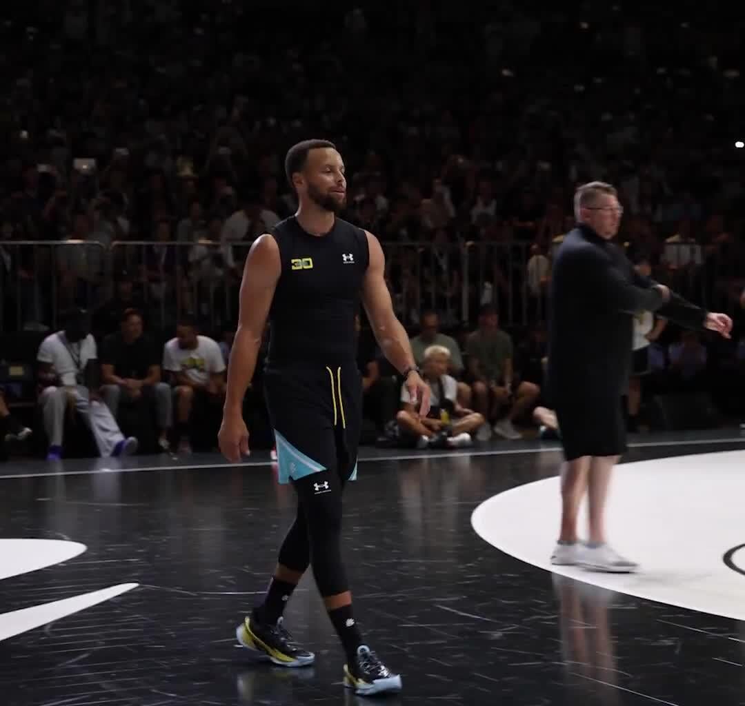 Steph Curry's summer grind continued in China