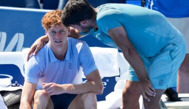 Jannik Sinner retires after just five games as Carlos Alcaraz wins Cincinnati Open final - live
