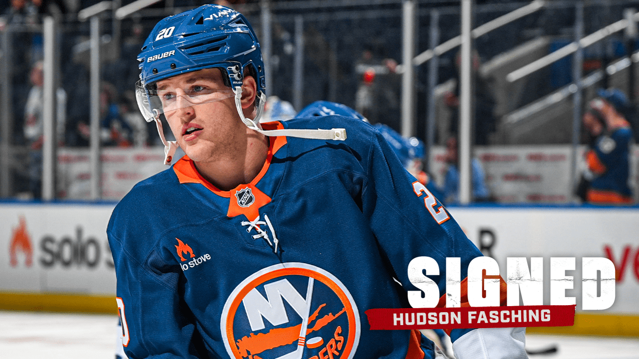 Blue Jackets sign F Hudson Fasching to one-year, two-way contract