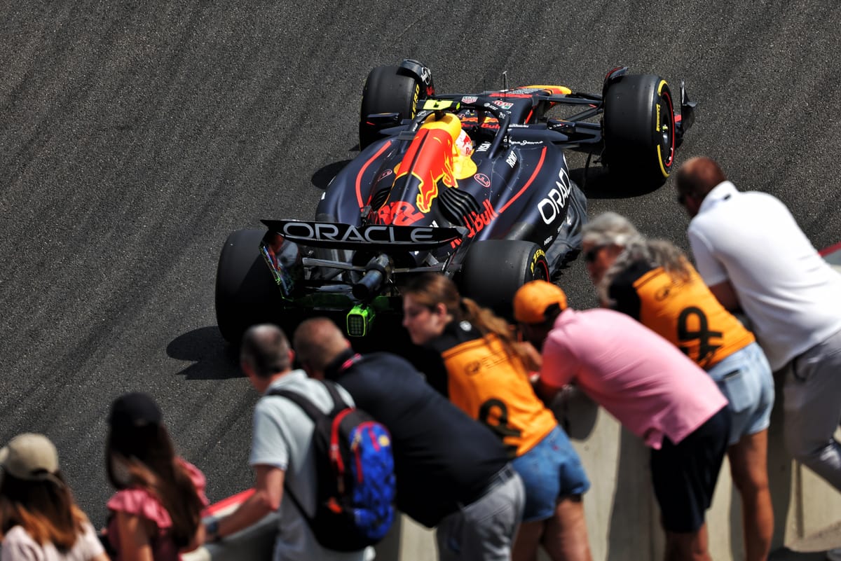 Hungarian Grand Prix 2025 F1 grid with one pitlane start
