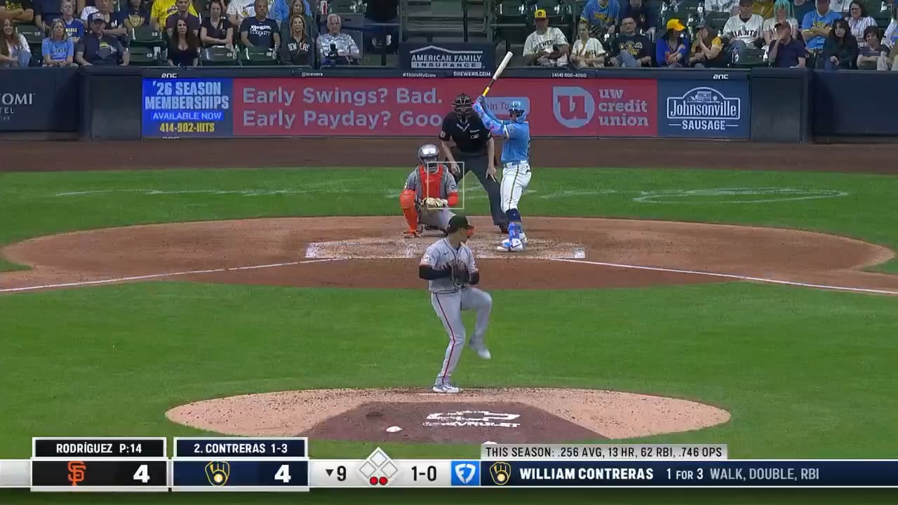 William Contreras Walk off Solo Home Run