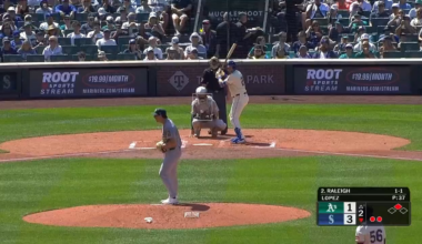 [Highlight] CAL RALEIGH HITS HIS SECOND HOME RUN OF THE GAME TO BREAK THE ALL TIME SINGLE SEASON HOME RUN RECORD FOR A PRIMARY CATCHER!!!