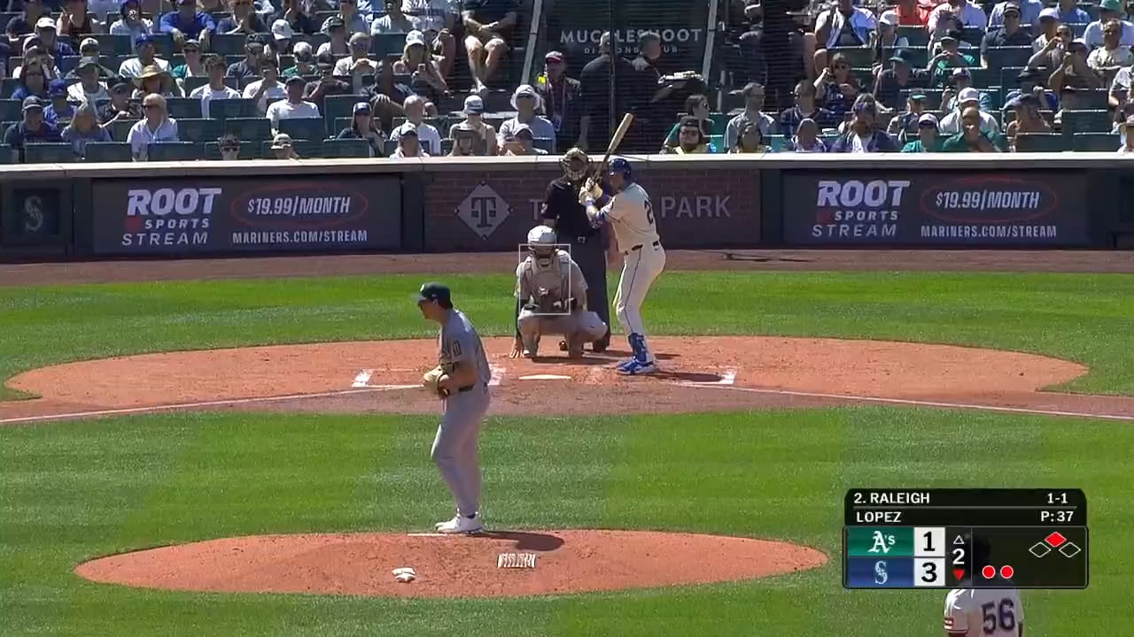 [Highlight] CAL RALEIGH HITS HIS SECOND HOME RUN OF THE GAME TO BREAK THE ALL TIME SINGLE SEASON HOME RUN RECORD FOR A PRIMARY CATCHER!!!