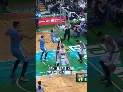 Giving Gallo his flowers🏀🏔️🇮🇹