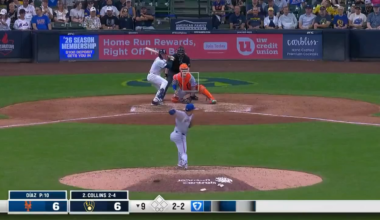 [Highlight] Issac Collins gives the Brewers their ninth straight win with a walk-off home run