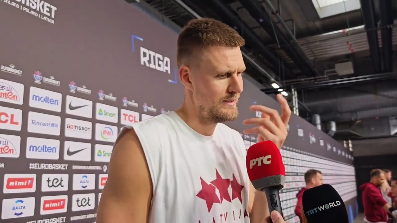 Kristaps Porziņģis: "Jokić… This guy is probably No. 1 in the world. This is my opinion."