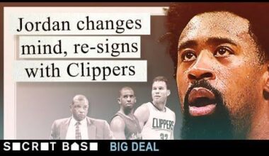 [Secret Base] The Clippers’ quasi-kidnapping of DeAndre Jordan was a big deal