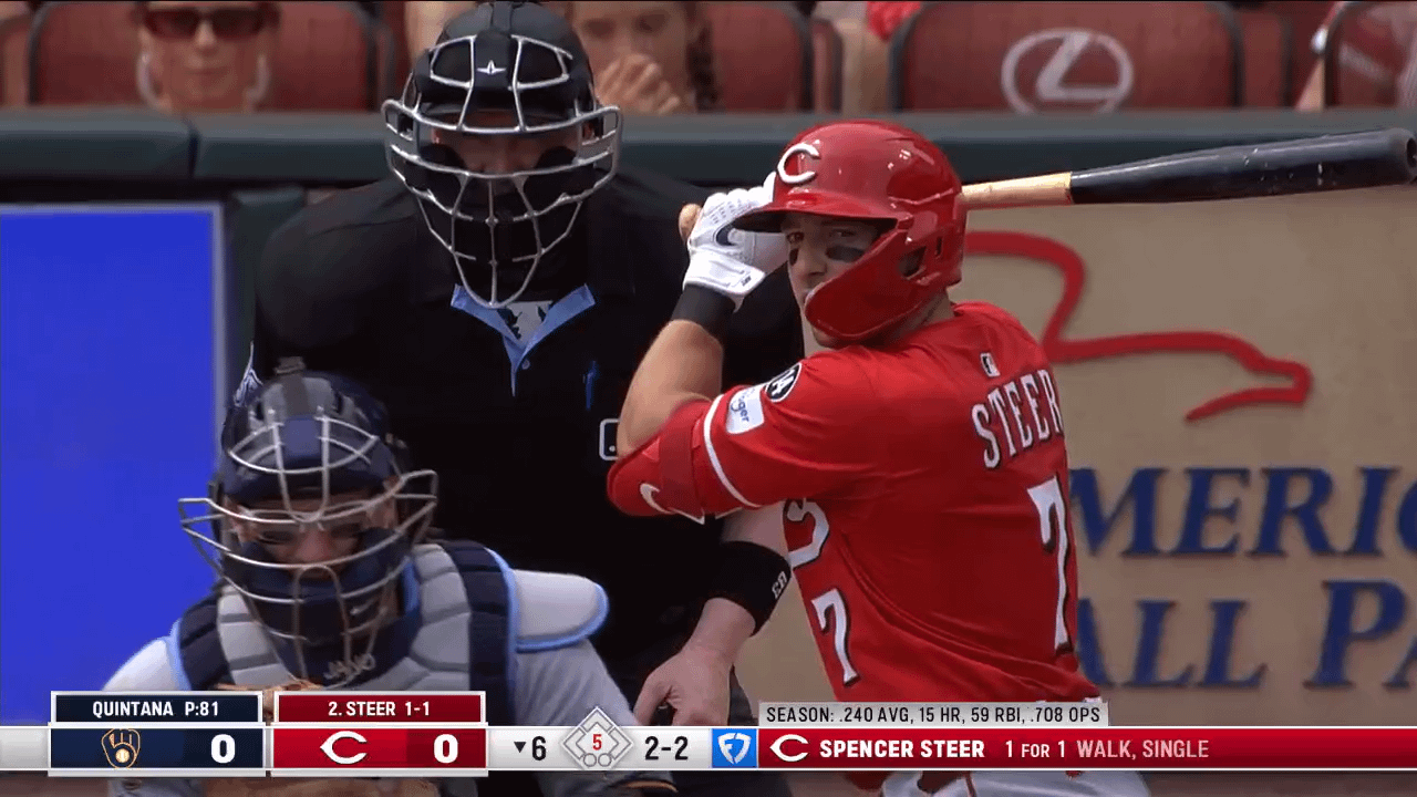 Caleb Durbin deflects, barehands, onehops Steer in coolheaded play [deleted/reposted with media]