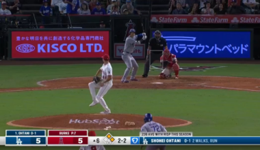 The Angels get a Triple Play against The Dodgers!