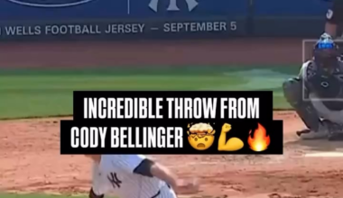 Cody Bellinger’s Throw