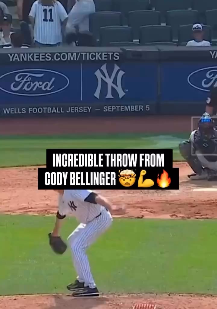 Cody Bellinger’s Throw